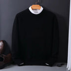 Fenris Men's Premium Cashmere Sweater – Soft Knit Pullover with Classic Regular Fit & Timeless Style