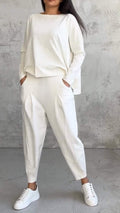 Emilie Women’s Elegant Co-Ord Set – Stretch Spandex Outfit with Flattering Fit