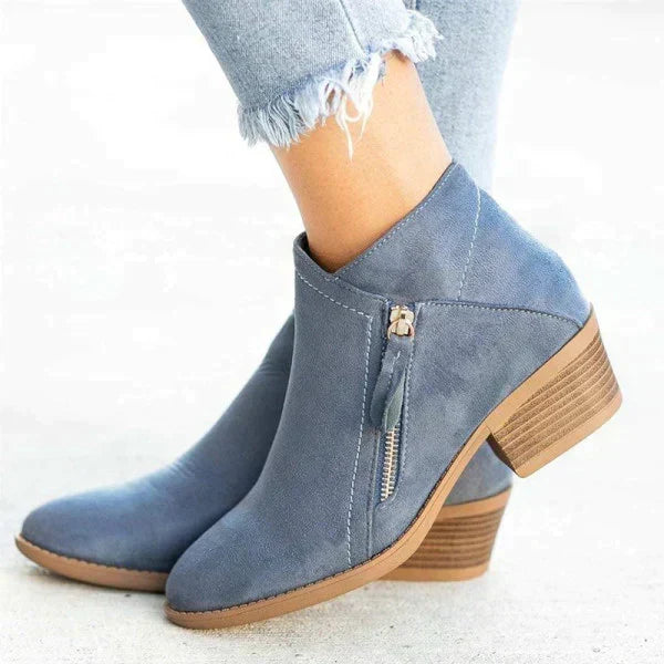 Henry Women's Boots – Cozy Leather, Supportive Arch Cushioning & Perfect Posture