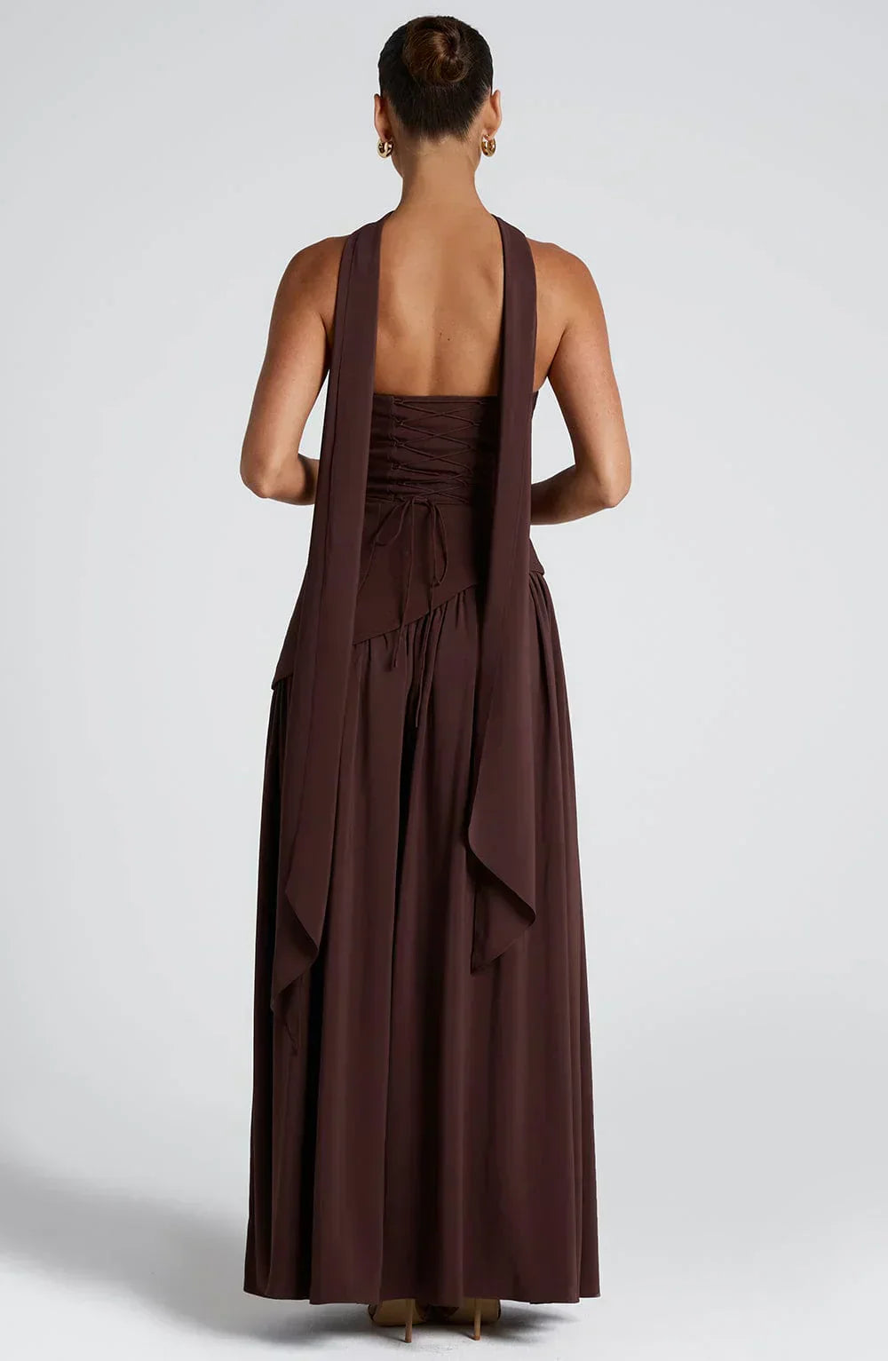 Victoria Women’s Evening Dress – Strapless Maxi Gown with High Split & Elegant Fit