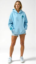 Anika Women's Hoodie Set – Oversized Hoodie and Shorts Lounge Set with Floral Print