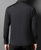 Matteo Men's Wrinkle-Free Shirt – Stretch Button-Up Shirt for Business & Casual Wear