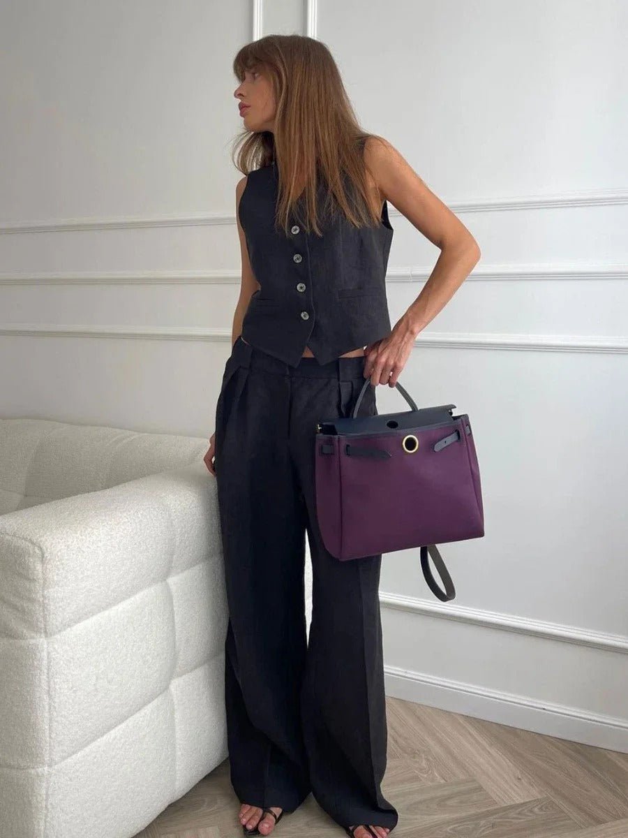 Freya Women’s Linen Set – Effortless Summer Elegance and Comfort