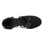 Roland Dance Shoes for Women – Comfy Latin & Ballroom Sandals with a Sturdy Heel