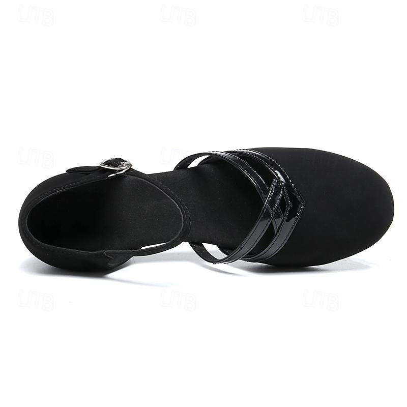 Roland Dance Shoes for Women – Comfy Latin & Ballroom Sandals with a Sturdy Heel