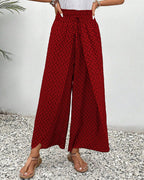 Henriette Women’s High-Waist Wide Leg Trousers – Elegant Comfortable Flared Pants