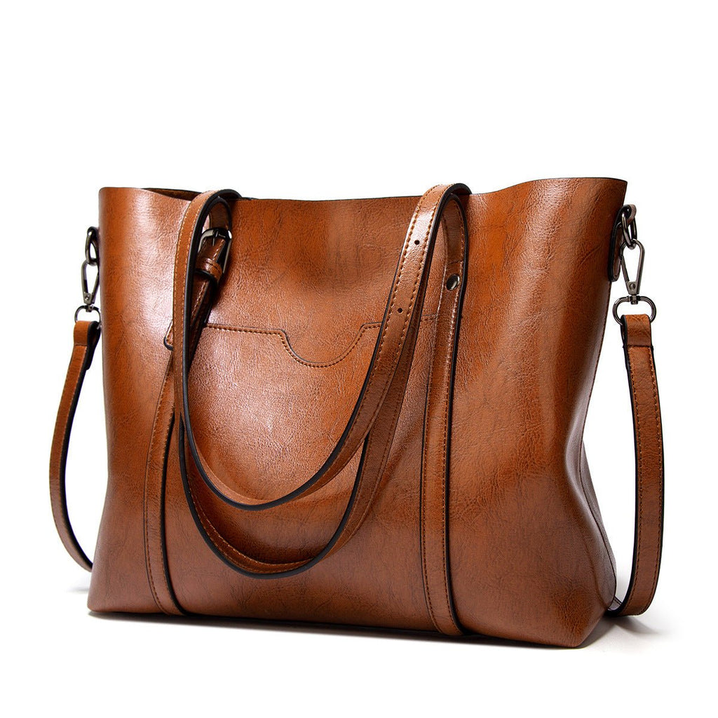 Sheila Women's Tote Bag – Large Leather Work Bag, Sophisticated and Functional