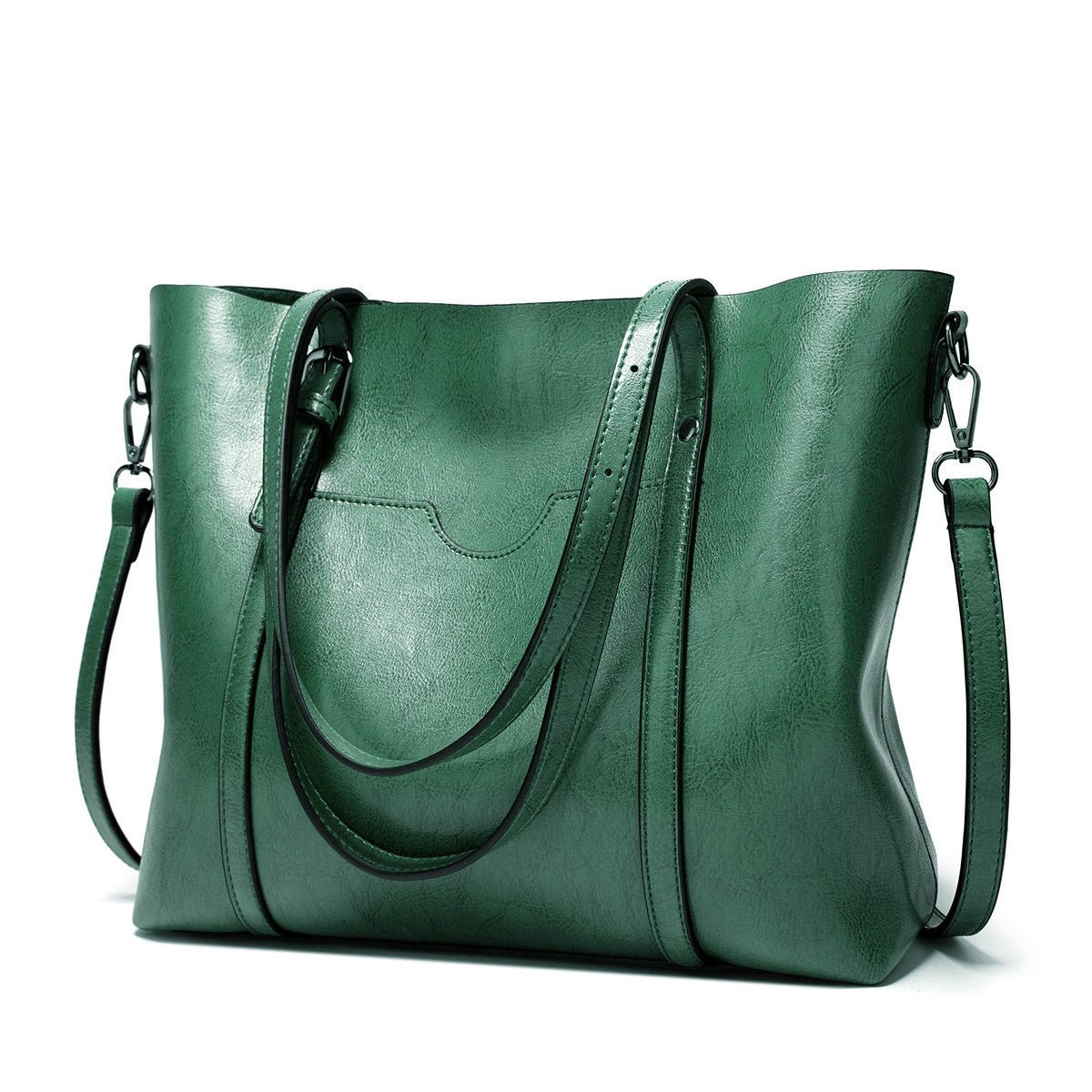 Aveline Women's Leather Work Tote Bag – Large Elegant Office Handbag