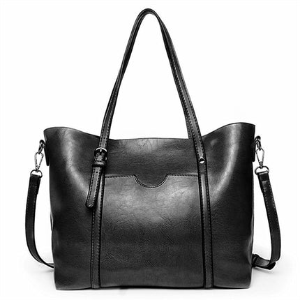 Aveline Women's Leather Work Tote Bag – Large Elegant Office Handbag