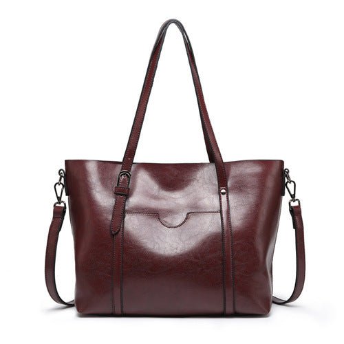 Sheila Women's Tote Bag – Large Leather Work Bag, Sophisticated and Functional