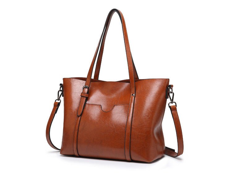 Sheila Women's Tote Bag – Large Leather Work Bag, Sophisticated and Functional