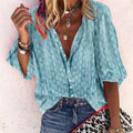 Colette Women's Summer Blouse – Lightweight Breathable Shirt with Elegant Relaxed Fit
