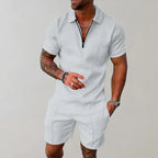Breccan Men's Summer Linen Set – Breathable Cotton Linen Outfit with Relaxed Fit & Lightweight Comfort