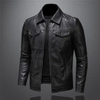 Chloe Men's Premium Leather Jacket – Timeless Style, Built to Last & Refined